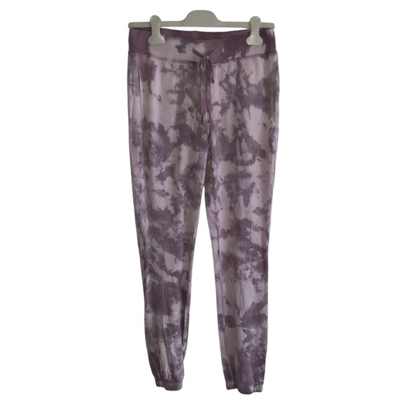 Young Fabulous & Broke Pants - Young Fabulous and Broke | Lavender Comfy Lounge Tie Dye Joggers